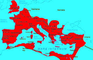 The extent of The Roman Empire.